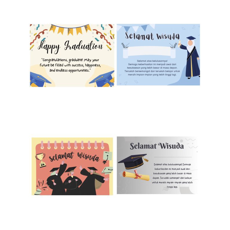 [1 pcs] kartu ucapan wisuda kartu ucapan graduation graduation card