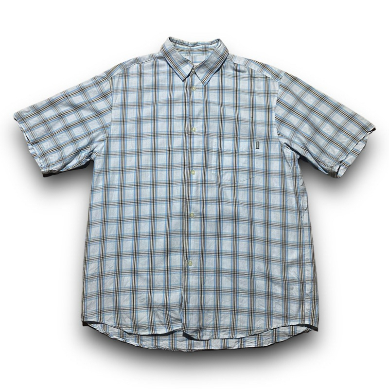 Stussy Pocket Logo Plaid Button shirt