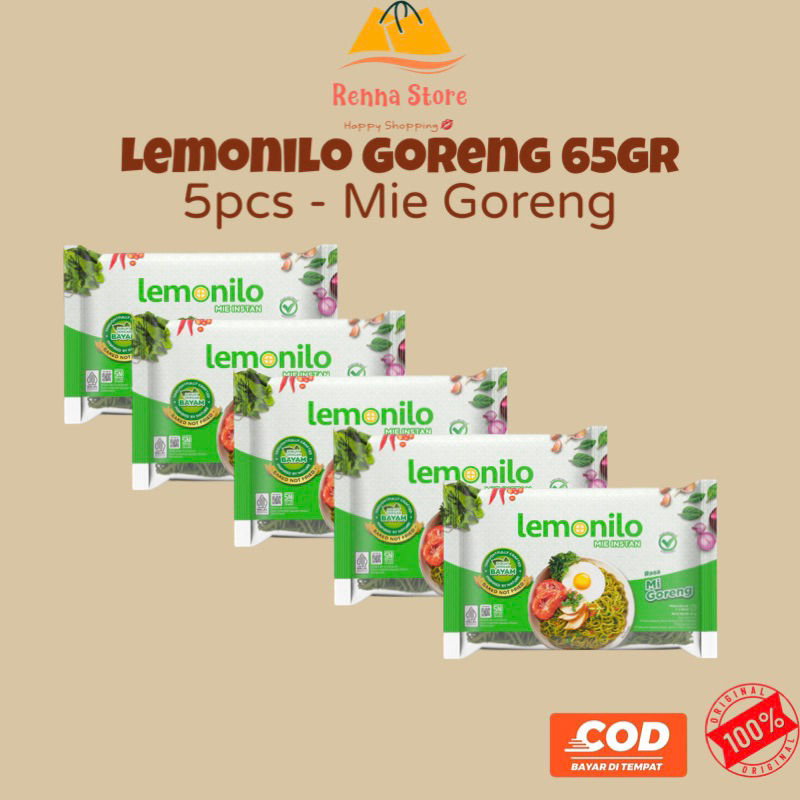 

LEMONILO Goreng (5pcs) Mie Sehat Instan Premium Healthy Food