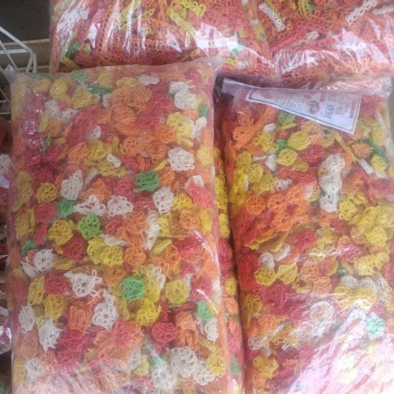 

kerupuk mawar warna 1kg