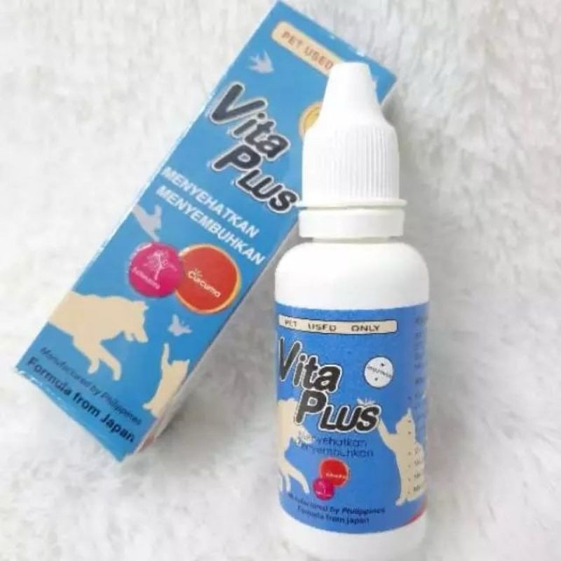 

Lezatoz_Genz Vitaplus Vitamin Kucing Anjing Kelinci Dll 30Ml