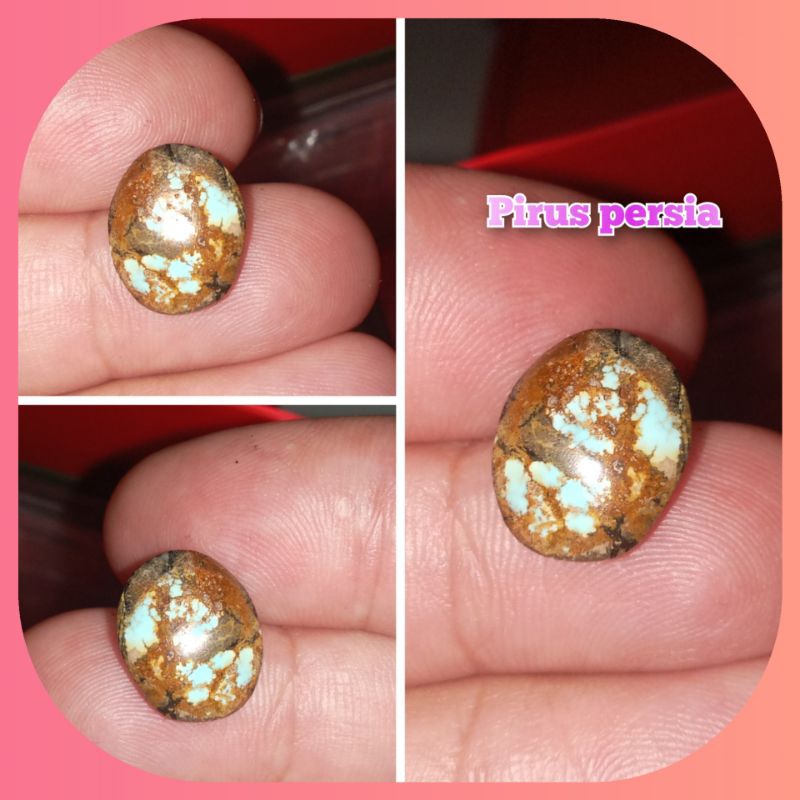 Batu Cincin Pirus Persia asli