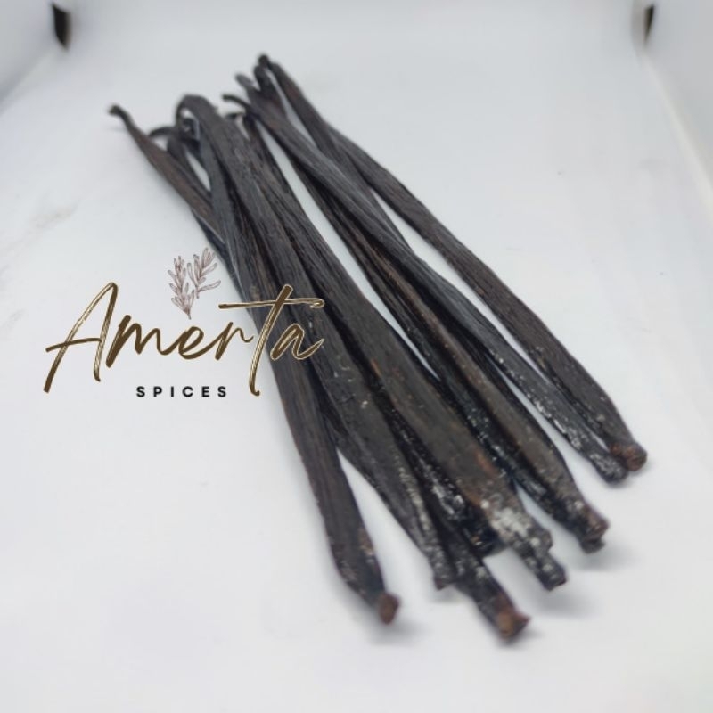 

Vanilla Beans Planifolia Gourmet (Grade A) 50-100 gr