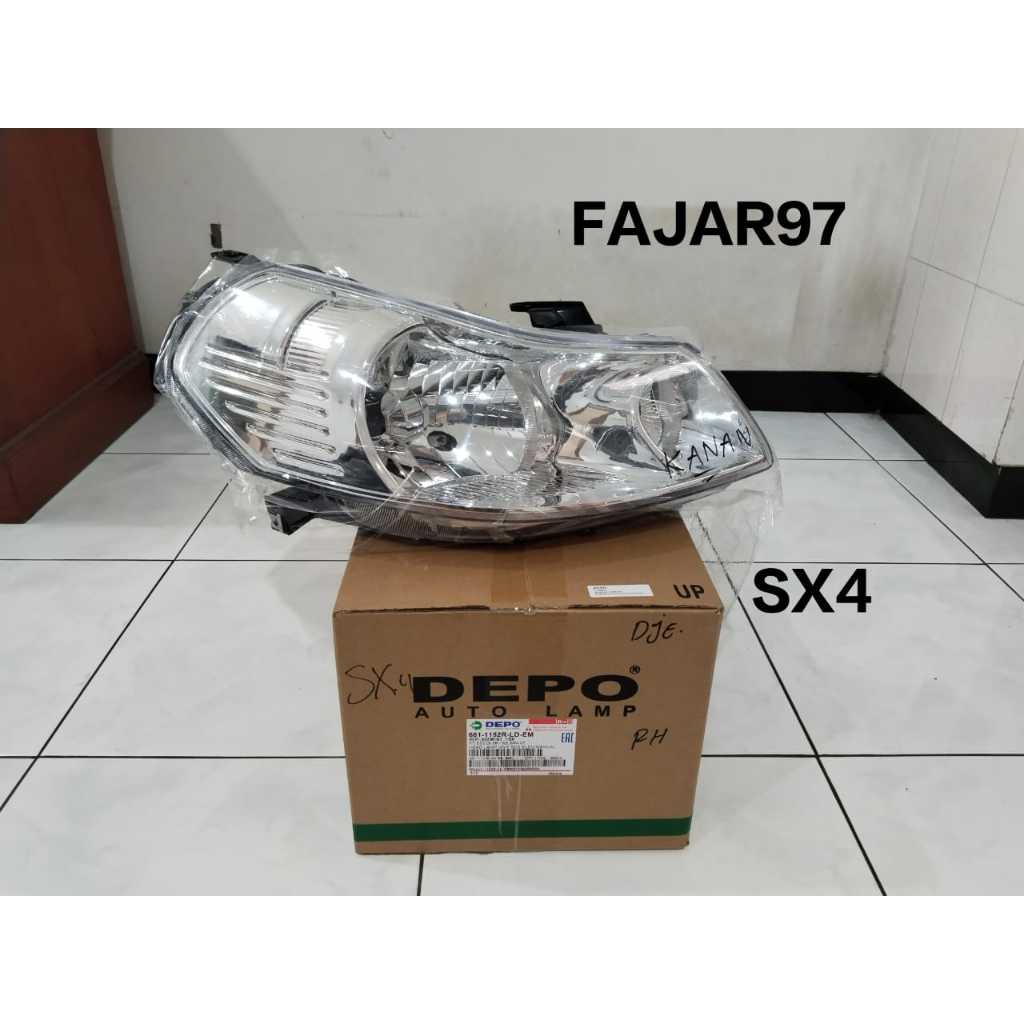 Lampu depan head lamp Suzuki SX4 DEPO non projector