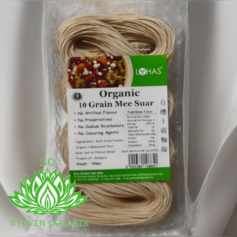 

Organic 10 Grain Mee Suar Lohas/ MiSua/ Mie Sua 300 gr