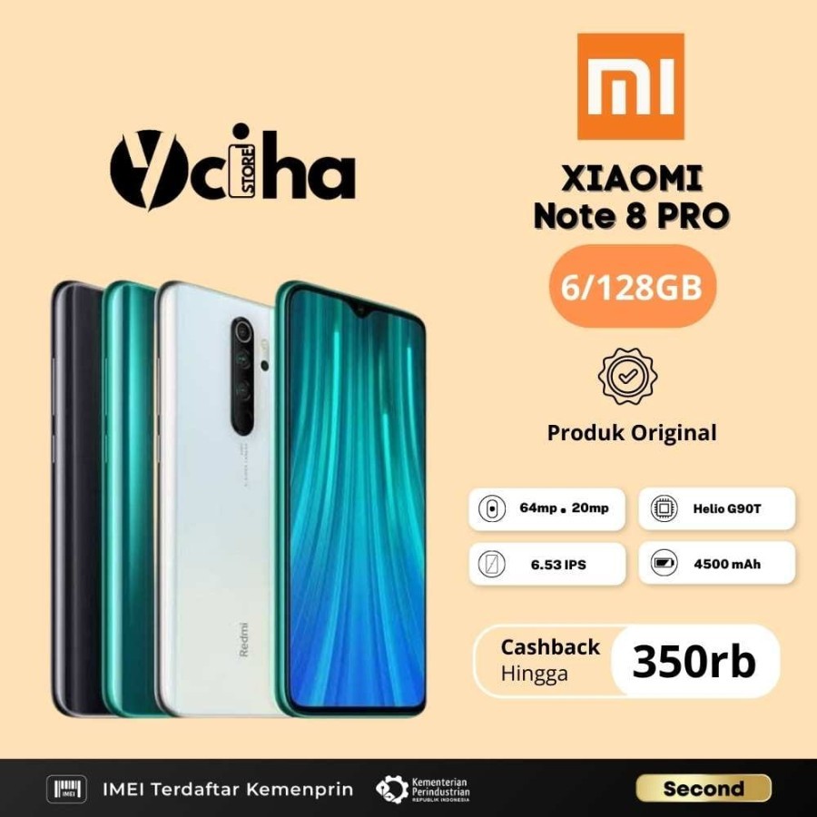 Xiaomi Redmi Note 8 pro 6/128GB Second