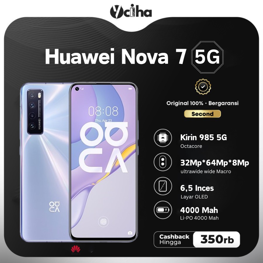 Huawei Nova 7 Ram 8/256Gb Second