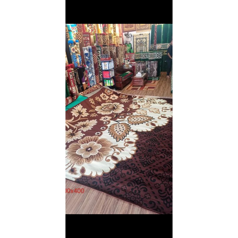 karpet permadani jumbo 3x4 mtr
