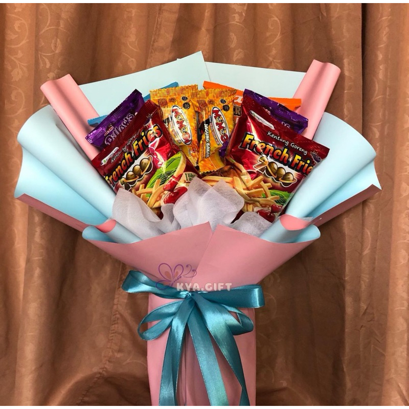 

Bucket Snack Pink - Biru
