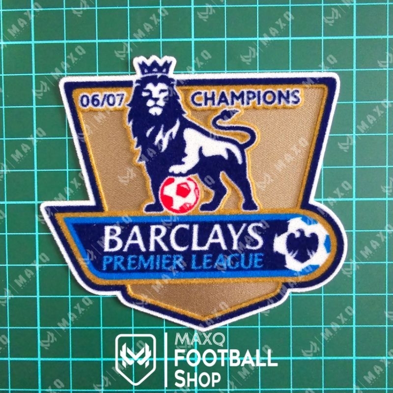 PATCH BPL GOLD 2006 2007 MAN UNITED RETRO