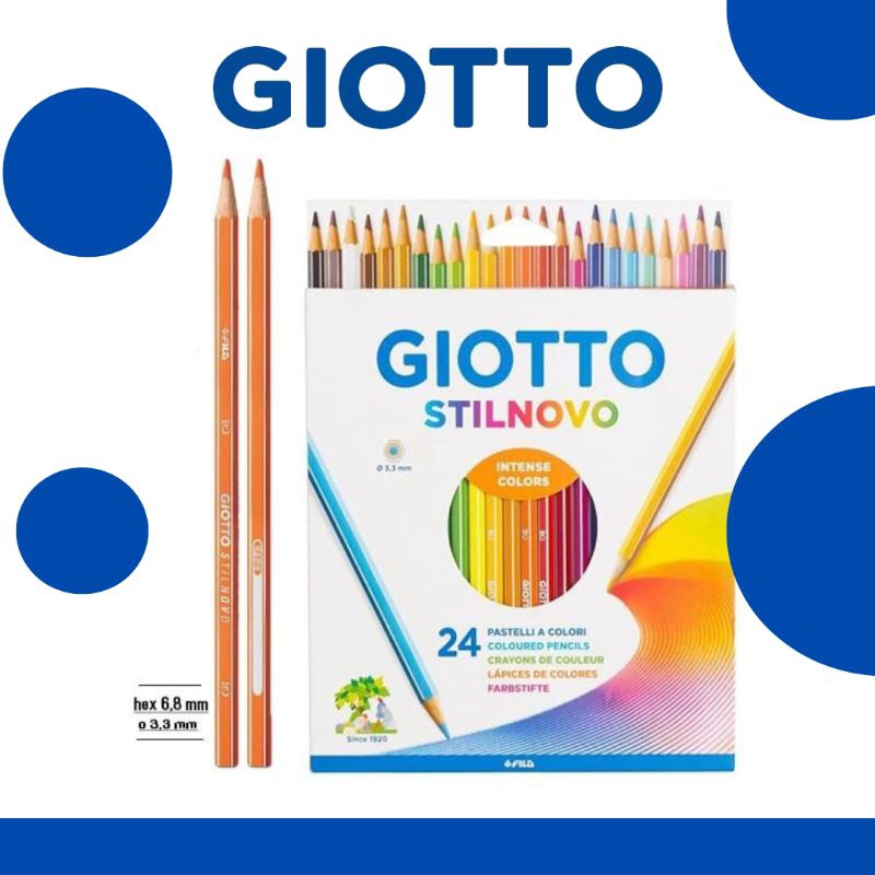 

GIOTTO STILNOVO CARDBOARD 24 COLOR