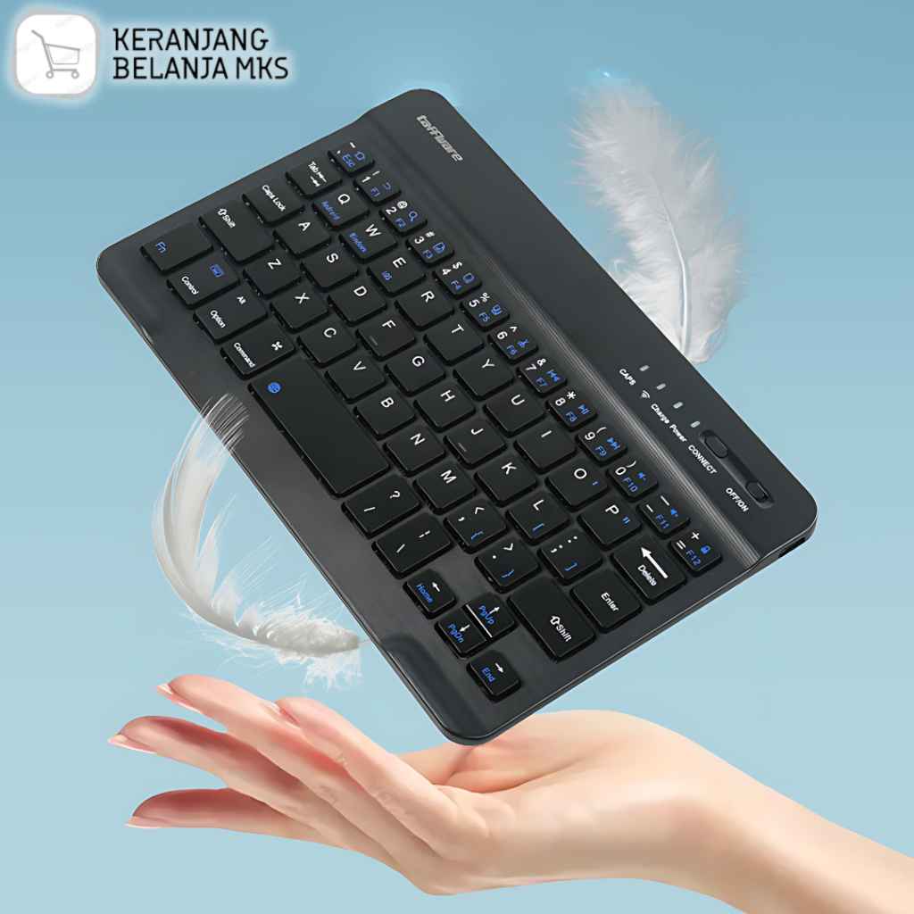 Keyboard Mini Wireless Bluetooth Keyboard Rechargeable Universal laptop PC Smartphone Tablet