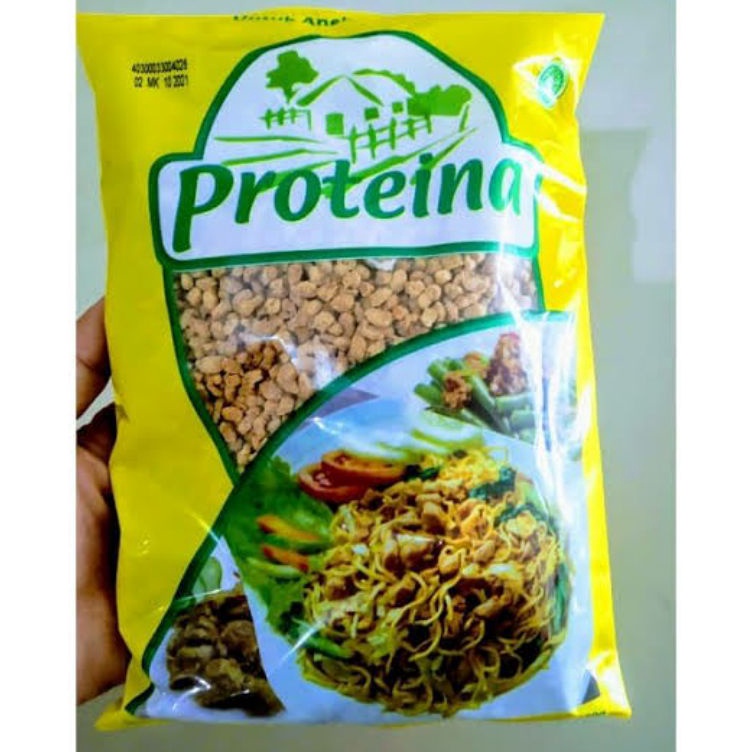 

Berkualitas PROTEINA LS daging vegetarian potongan kecil 25gr
