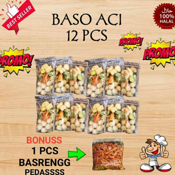 

Diskon Gede Baso aci isi 12pcs baso Aci isi 12pcs murah baso Aci paket 12pcs murah boci sibakutalagi