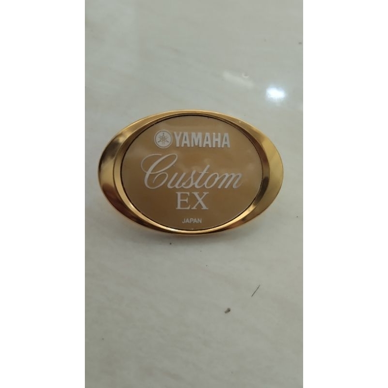 emblem yamaha custom ex