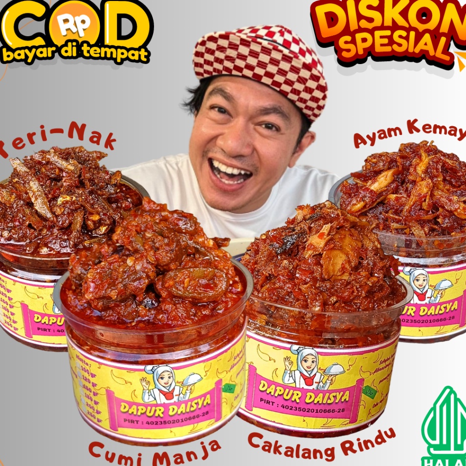 

Lagi Promo 2 GRAM ANEKA SAMBEL BOTOL PREMIUM CUMI SUWIR AYAM SAMBAL SUIR ANEKA SAMBEL BABY CUMI SUWIR CAKALANG AYAM TUNA TONGKOL PECEL KACANG SAMBAL SACHET TERI SUWIR CUMI EATSAMBEL EAT SAMBEL BAWANG CIAMIK ICIPICIP RINDU NGAT KAMU EATSAMBAL EAT SAMB