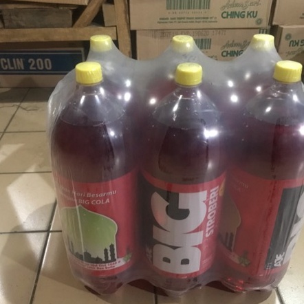 

Real produk Big cola kemasan 3 liter