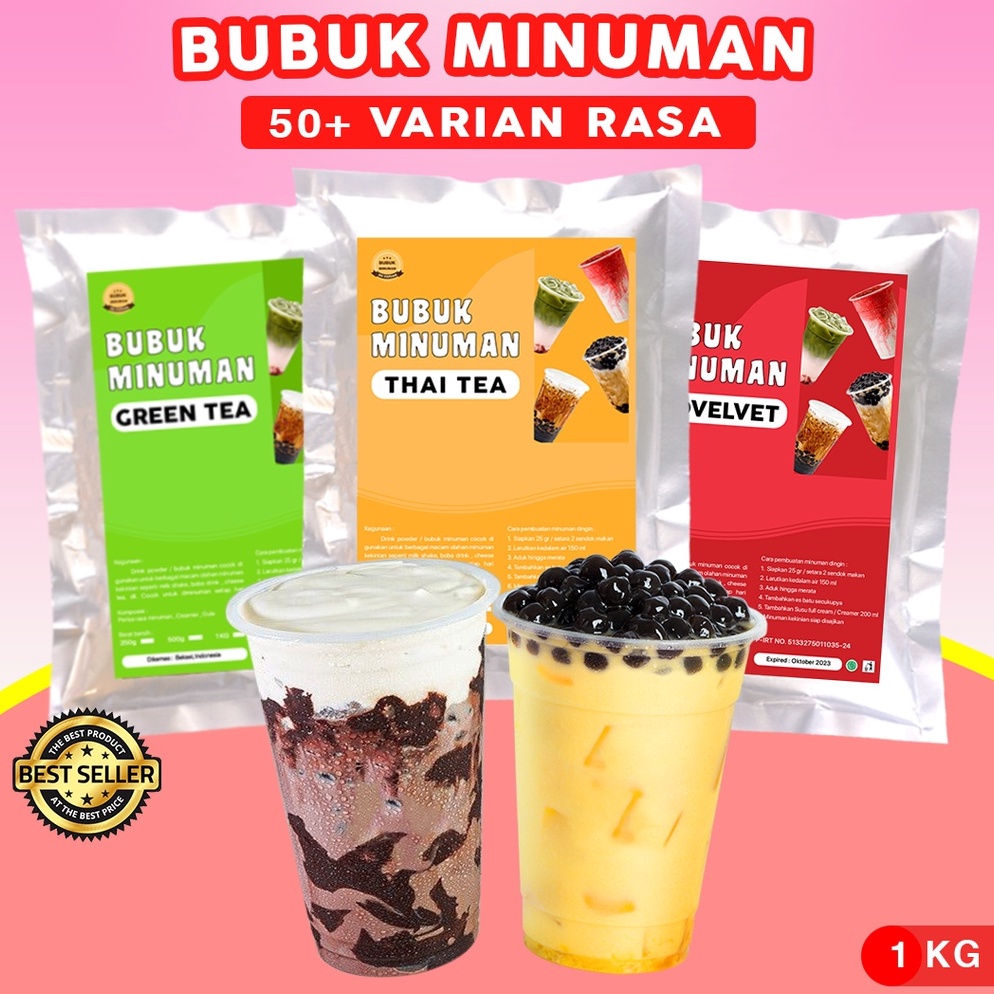 

Buruan pesan BUBUK MINUMAN 1KG SERBUK MINUMAN BUBUK MINUMAN ANEKA BUBUK MINUMAN KEKINIAN