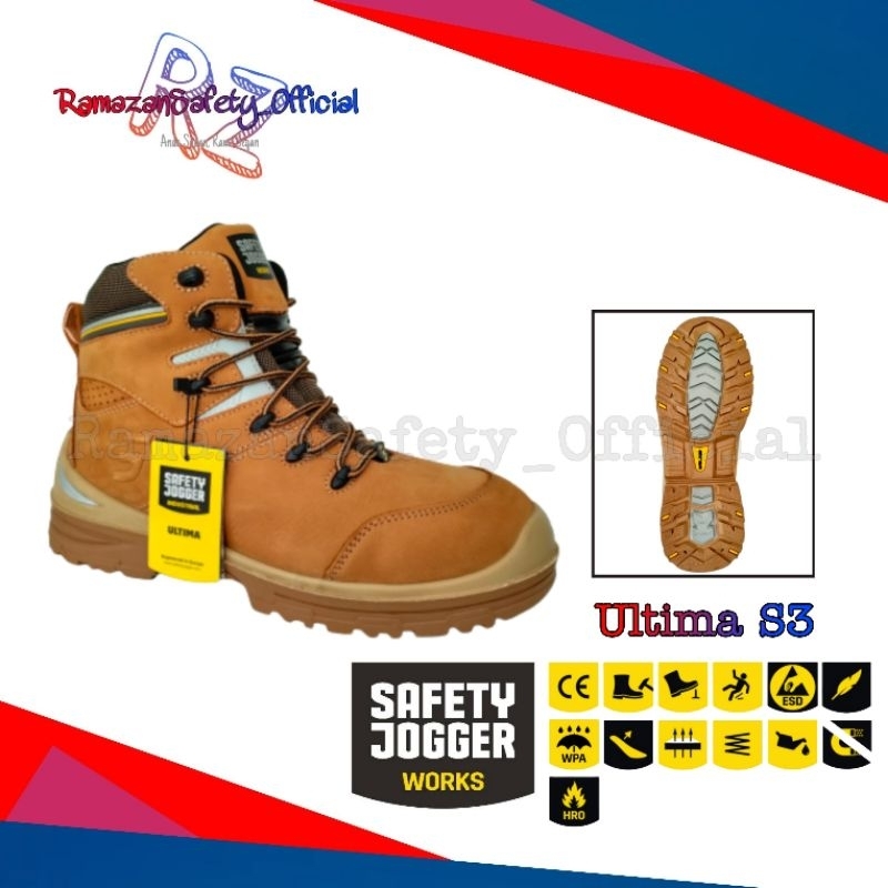Sepatu Safety Jogger Ultima S3 Original Termurah