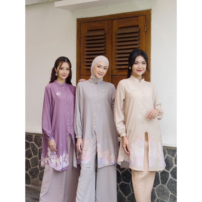 Ederra Jaladrie Long shirt / Atasan wanita