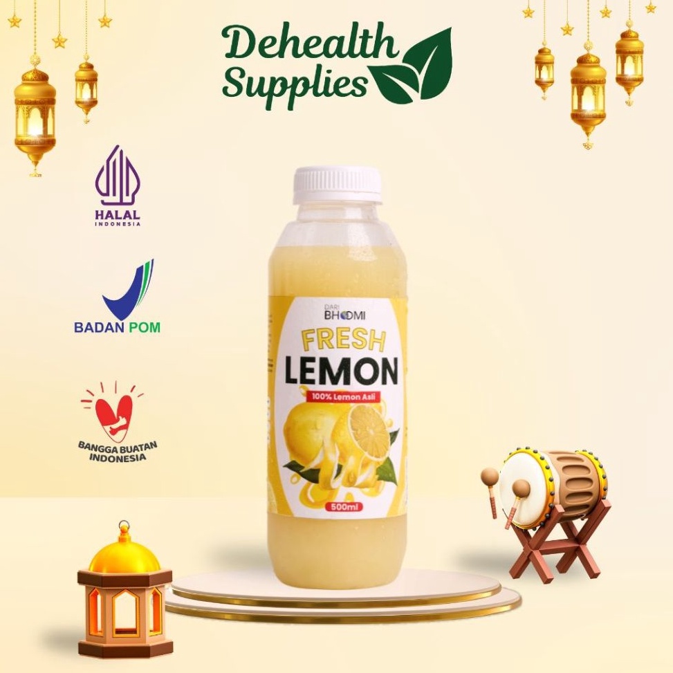 

Top Product Dehealth Supplies Sari Lemon 5ml Plastik