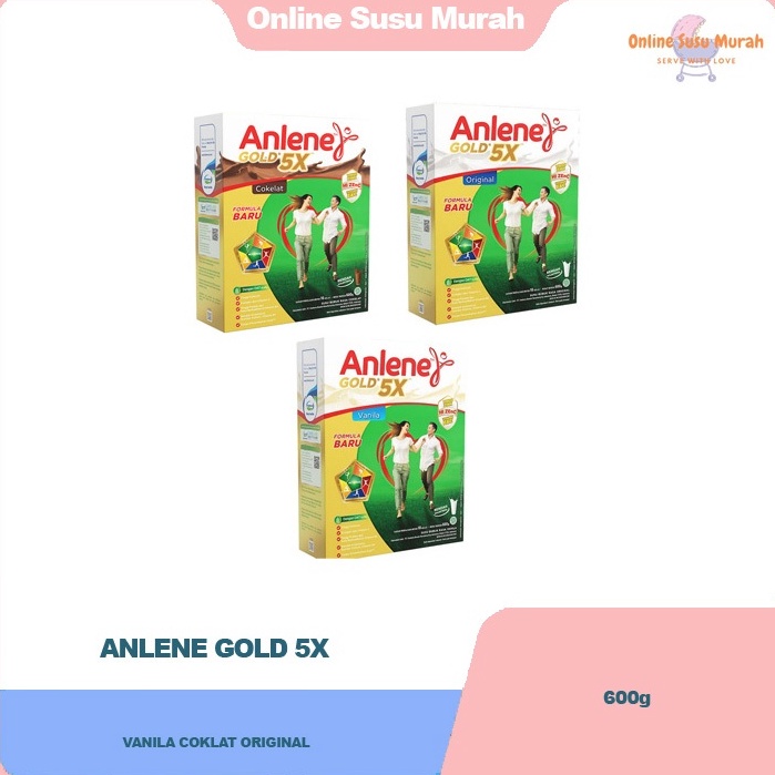 

Buruan pesan ANLENE GOLD 5X 6GR