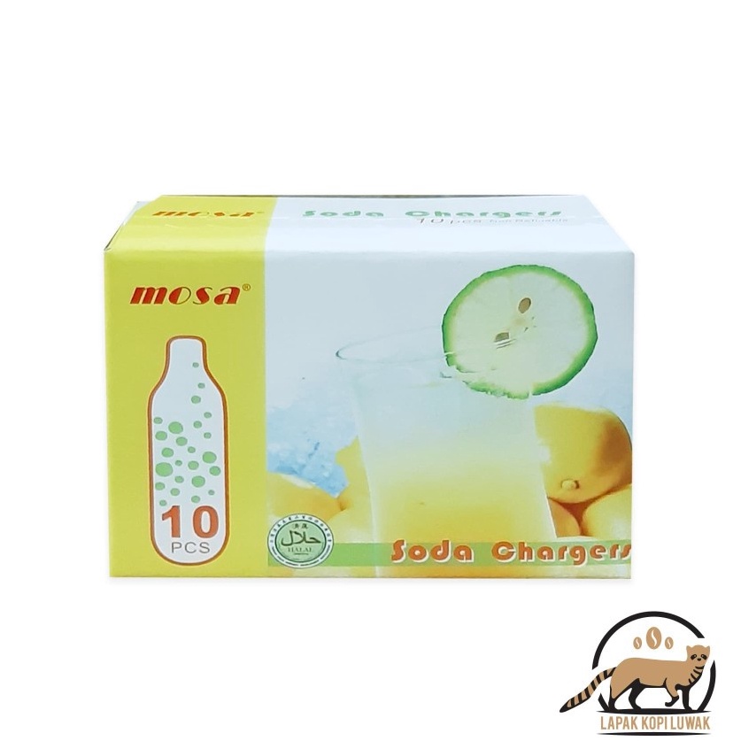 

Masih fresh Mosa Soda charger