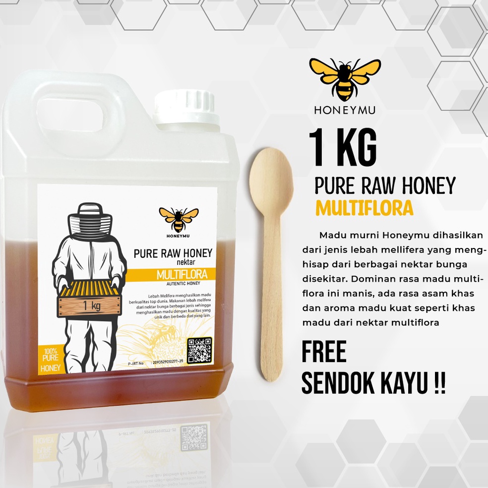 

Maxi Promo Madu Murni Asli Nectar Multiflora 1Kg