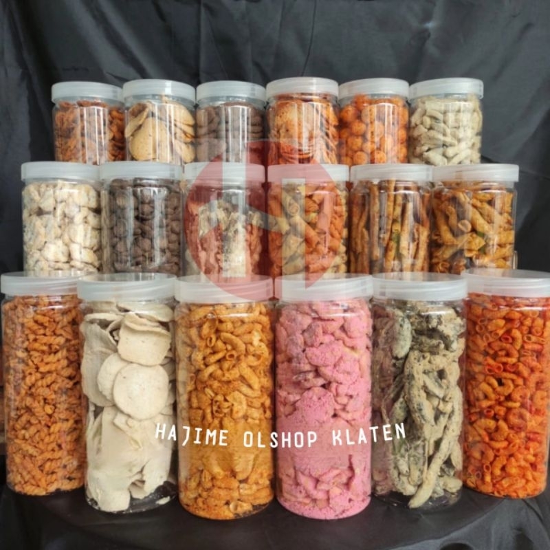 

Piscoklegit_ Snack Toples 1000Ml / Lebaran / Hampers / / Jelly Inaco / Soes Coklat