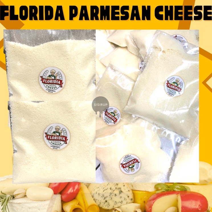 

Clearance sale FLORIDIA Parmesan Cheese 1 GR Keju Parmesan Bubuk Grated Parmesan