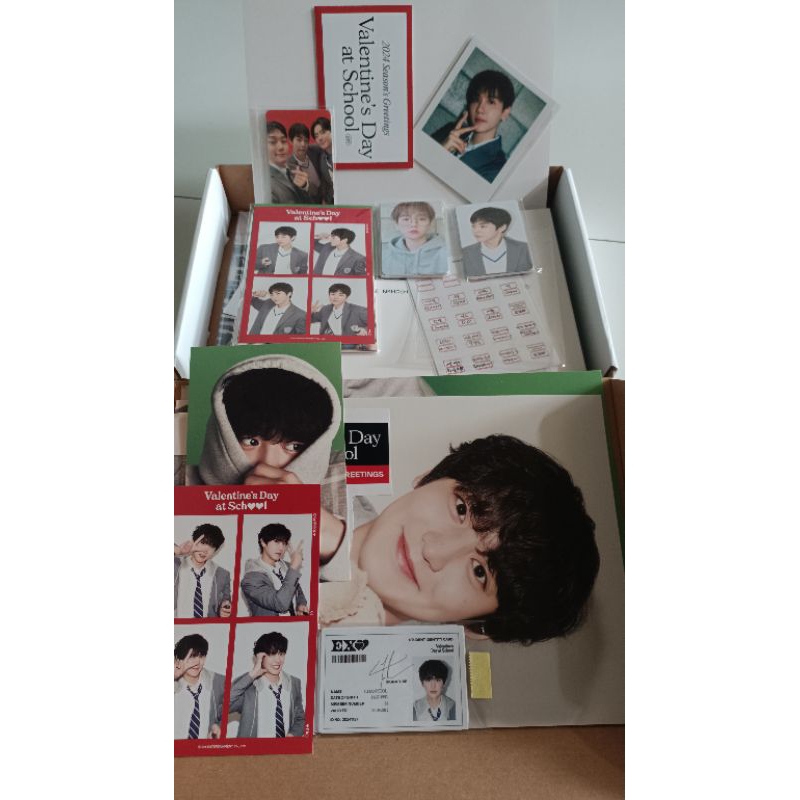 Ready Season Greeting EXO 2024 member set POB Baekhyun Chanyeol Suho Xiumin Chen Sehun Kyungsoo