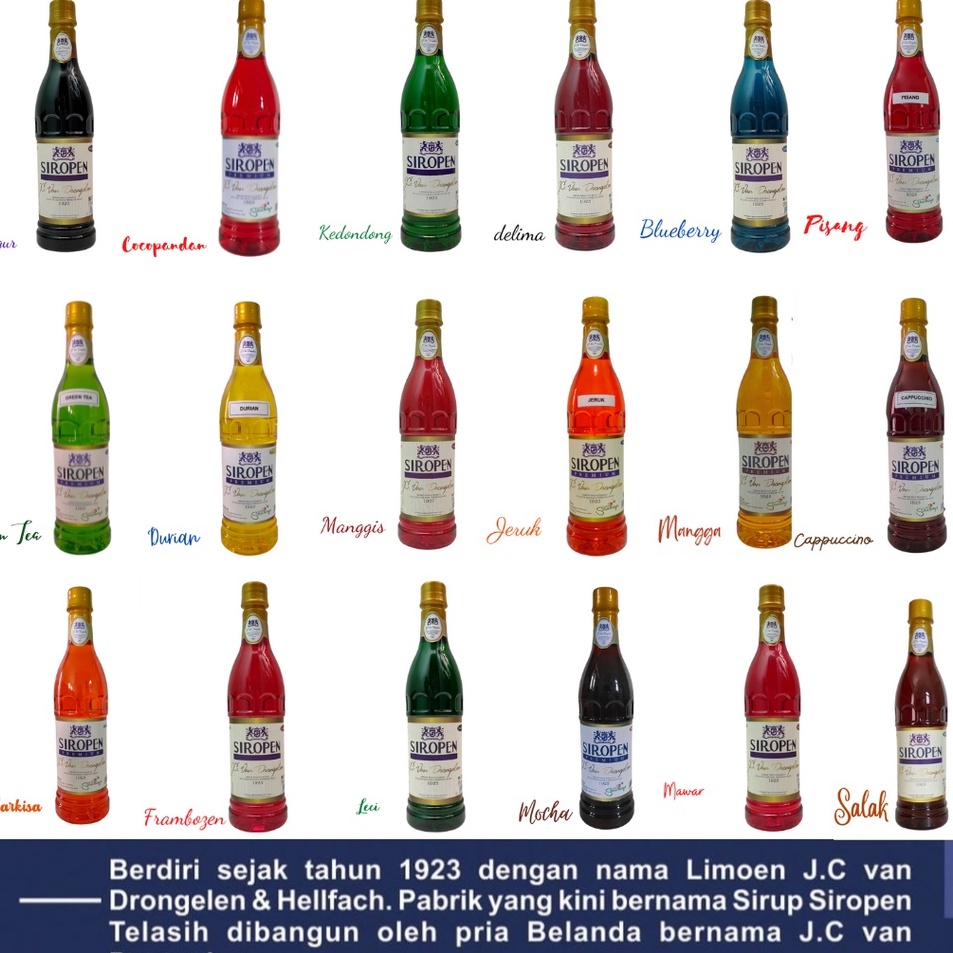 

Laris Lagi GROSIR Siropen Premium 7ml Semua Varian Rasa