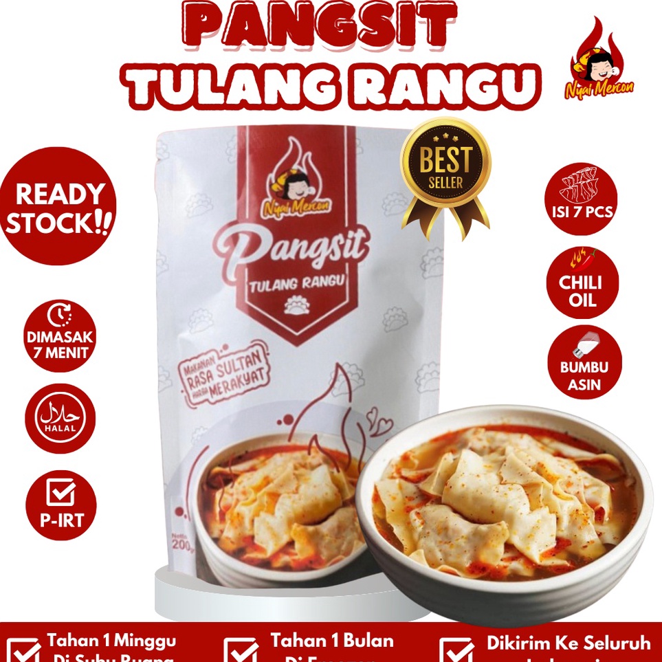 

Promo Sale PANGSIT TULANG RANGU NYAI MERCON VIRAL