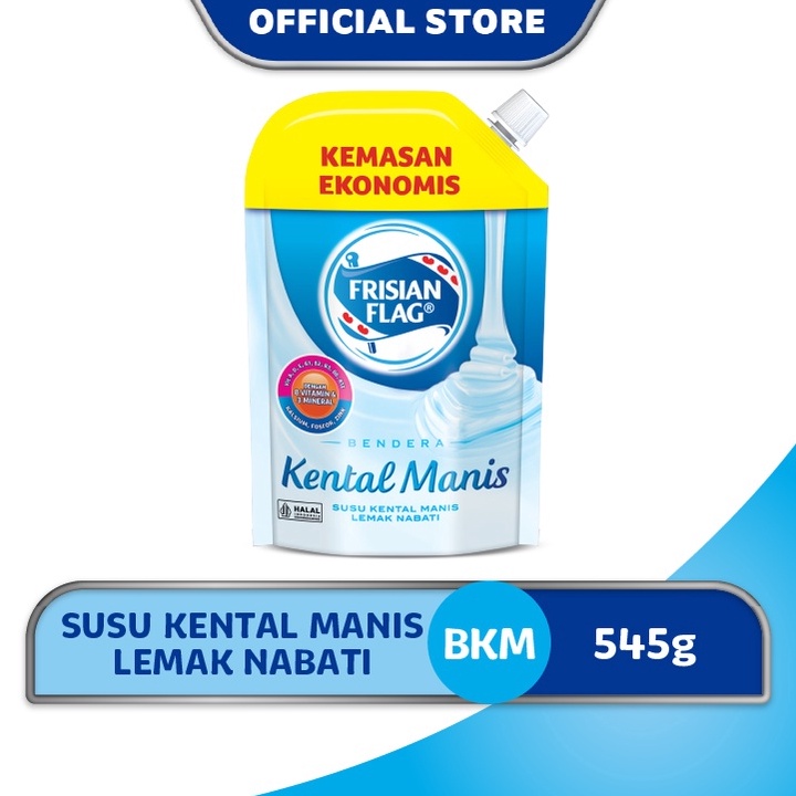 

Diskon Heboh Frisian Flag Bendera Kental Manis Pouch 545gr