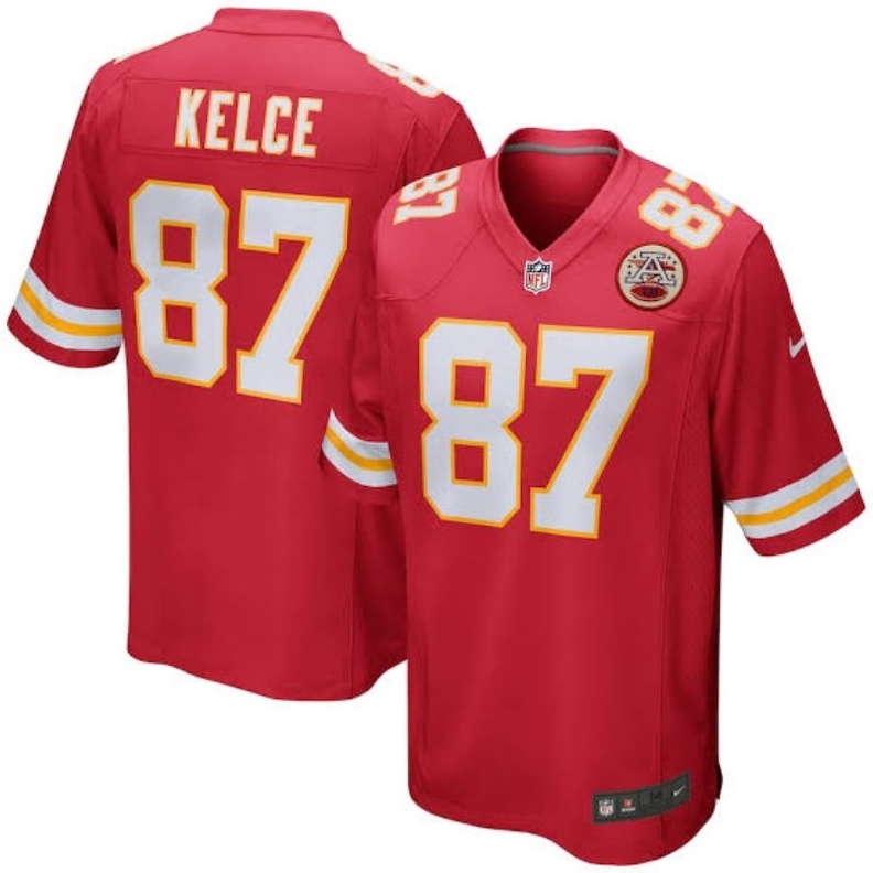 KODE G6G2 Jersey NFL Chiefs Travis Kelce 87 New Jersey nfl