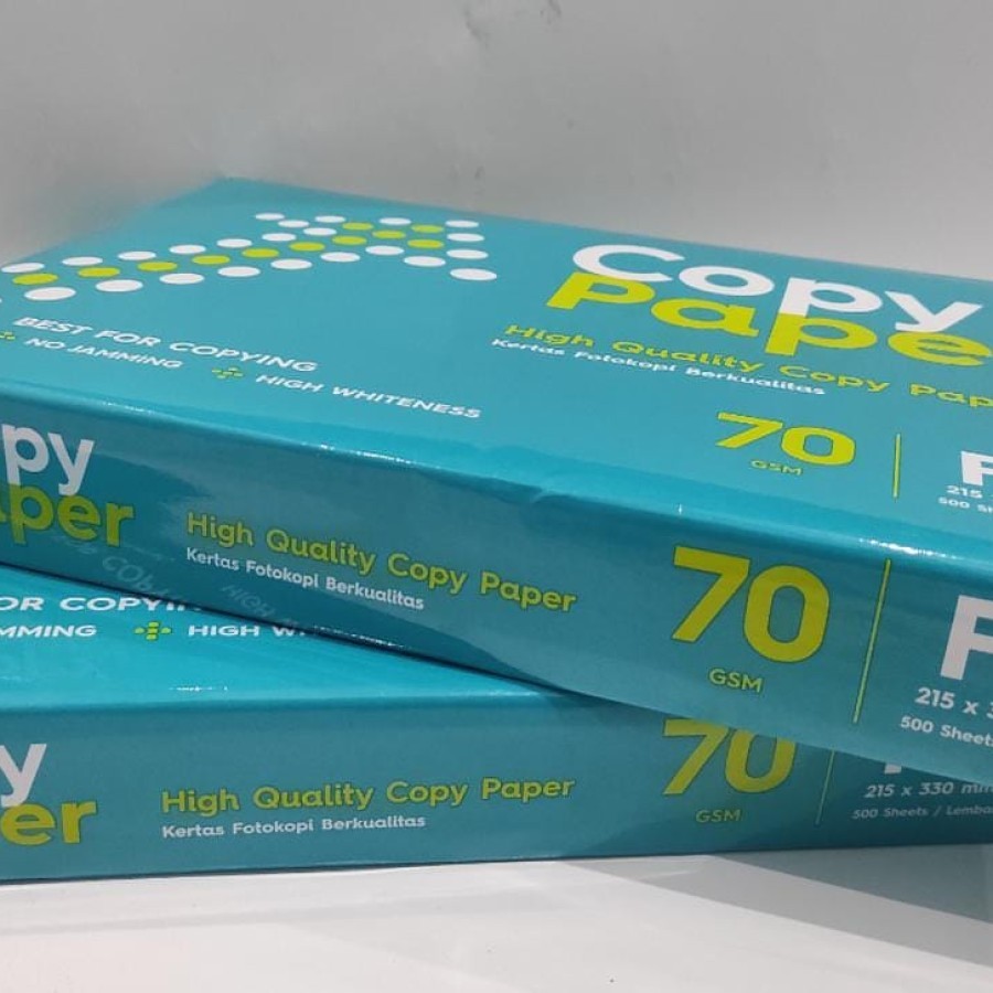 

Kertas HVS F4 70 gsm Copy paper isi 100 Lembar