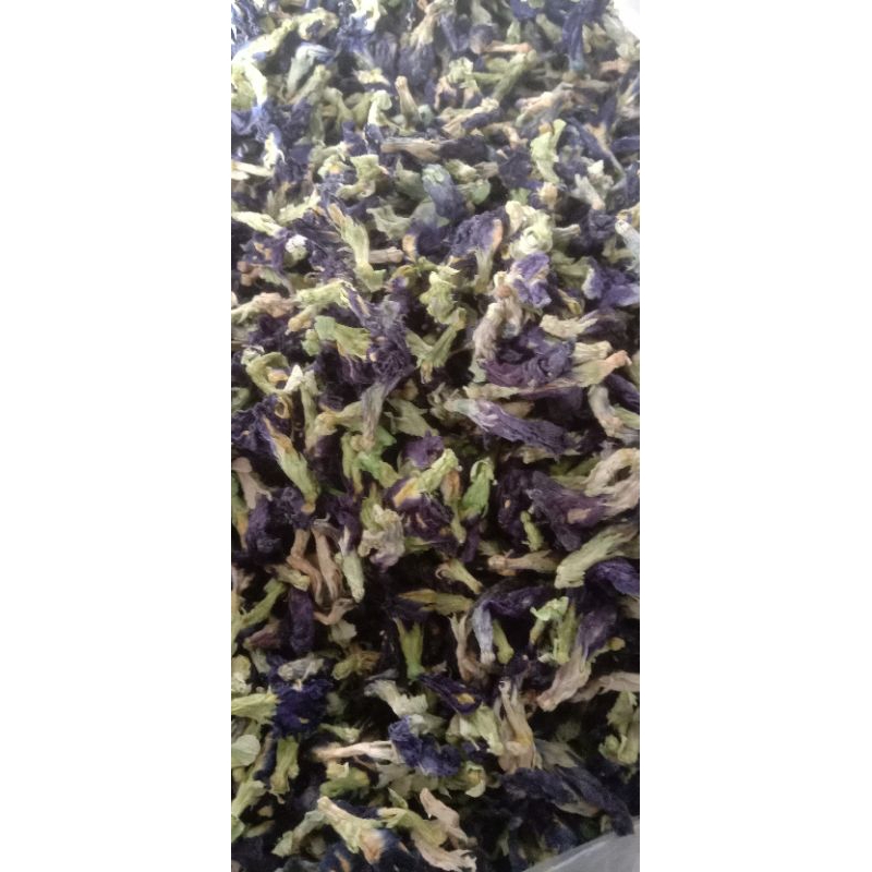 Bunga Telang kering 1kg alami