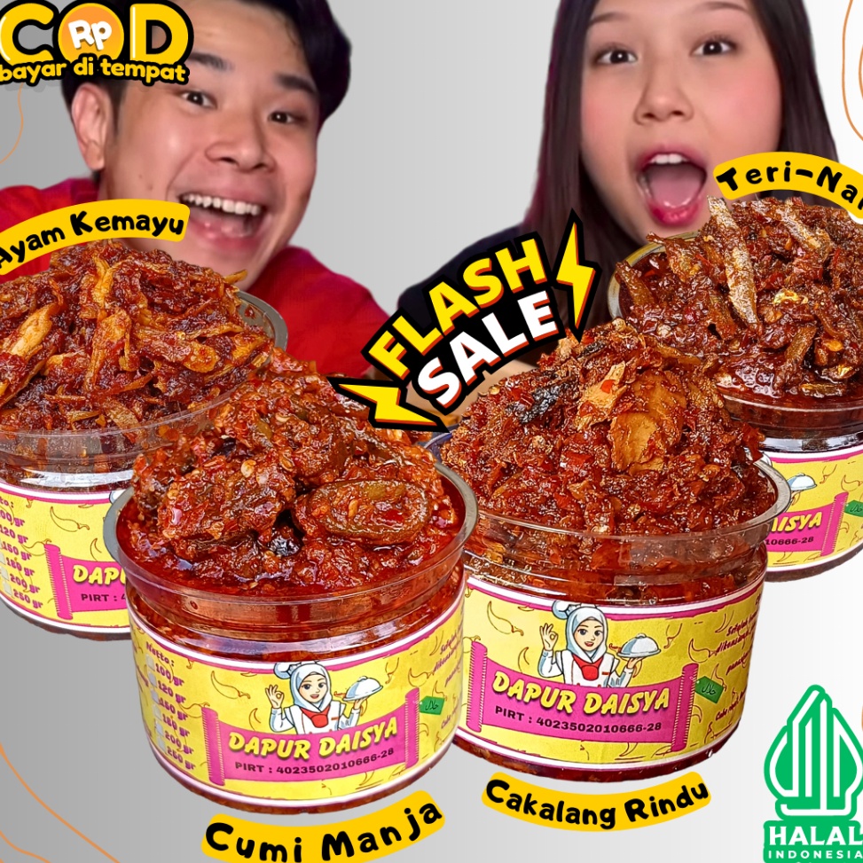 

Laku Keras 12 GRAM SAMBEL BABY CUMI SAMBAL CUMY FRESH SOTONG ASIN ANEKA SAMBEL BABY CUMI SUWIR CAKALANG AYAM TUNA TONGKOL PECEL KACANG SAMBAL TERI SUWIR SUIR BABI CUMI EATSAMBEL EAT SAMBEL SACHET BAWANG ICIP ICIP ICIPICIP RINDU NGAT KAMU EATSAMBAL EAT