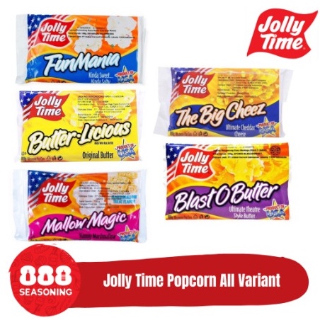 

Buruan pesan READY ALL VARIAN Jolly Time 1gr Microwave Pop Corn