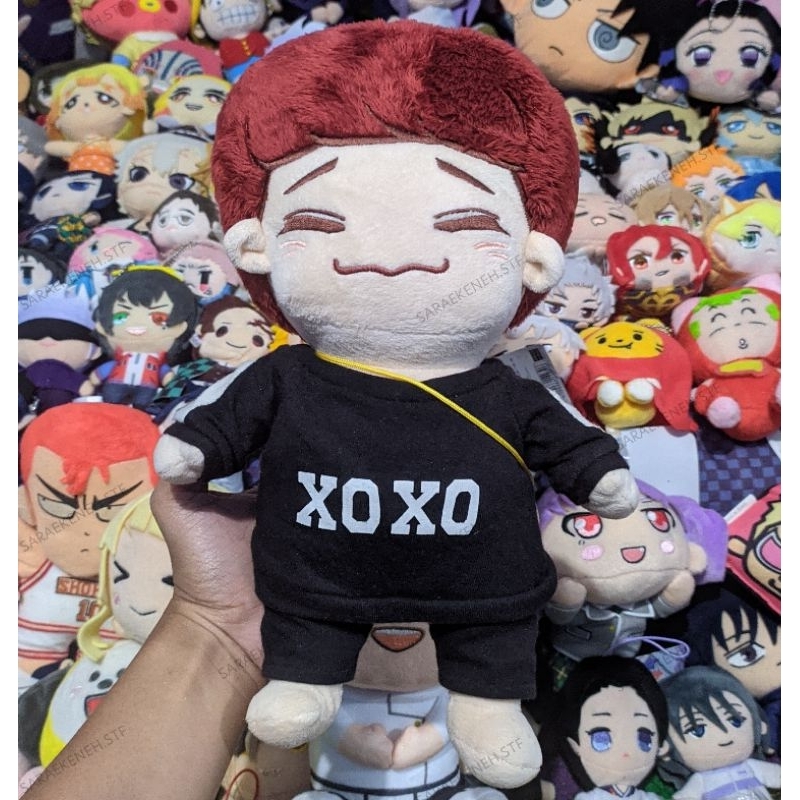 Boneka Doll Oppa Korea Chen EXO Full Kostum Tas Unofficial