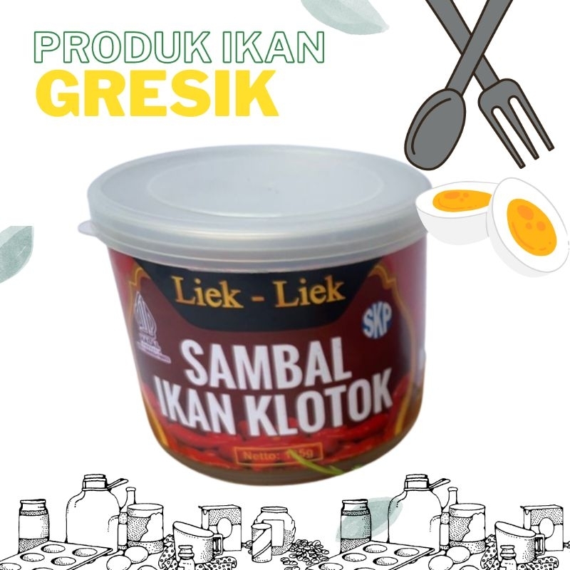 

[PRODUK GRESIK] SAMBAL IKAN KLOTOK LIEK LIEK