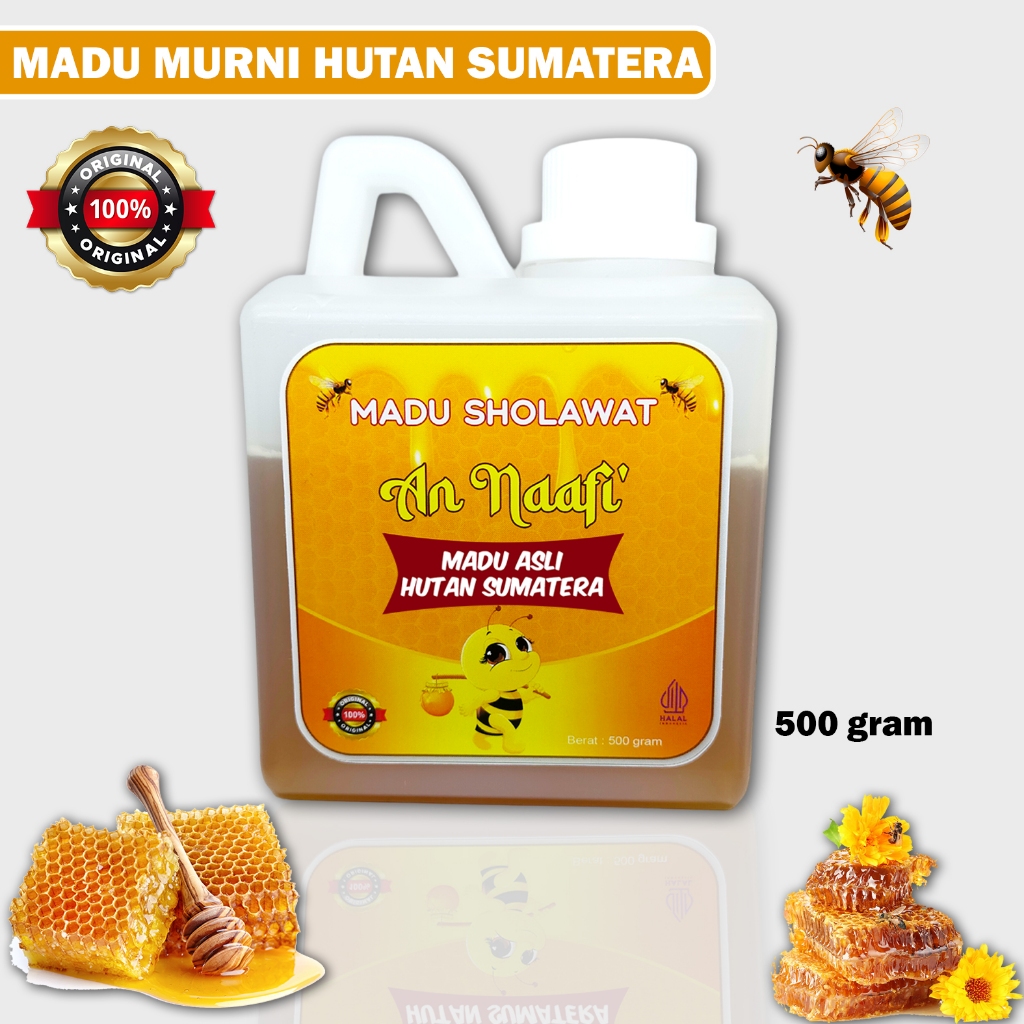 

Madu Asli 100% Murni dari Hutan Sumatera 500gram