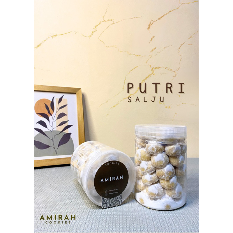 

Putri Salju Cookies - Amirah Cookies (Versi Toples Tabung 750 ml)