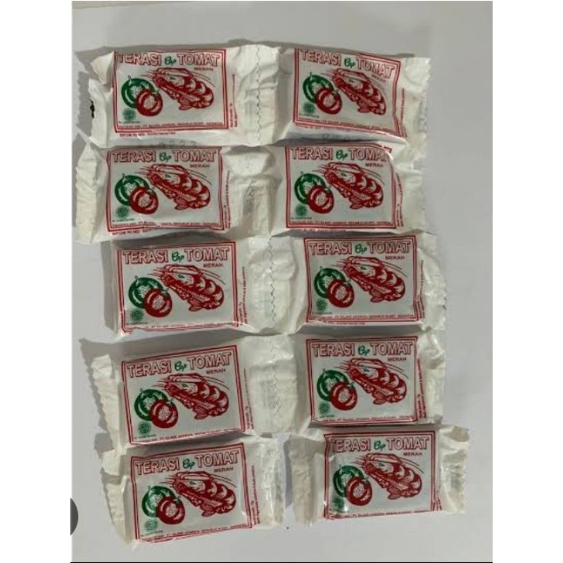 

terasi udang cap tomat perbungkus kacil / pampang online