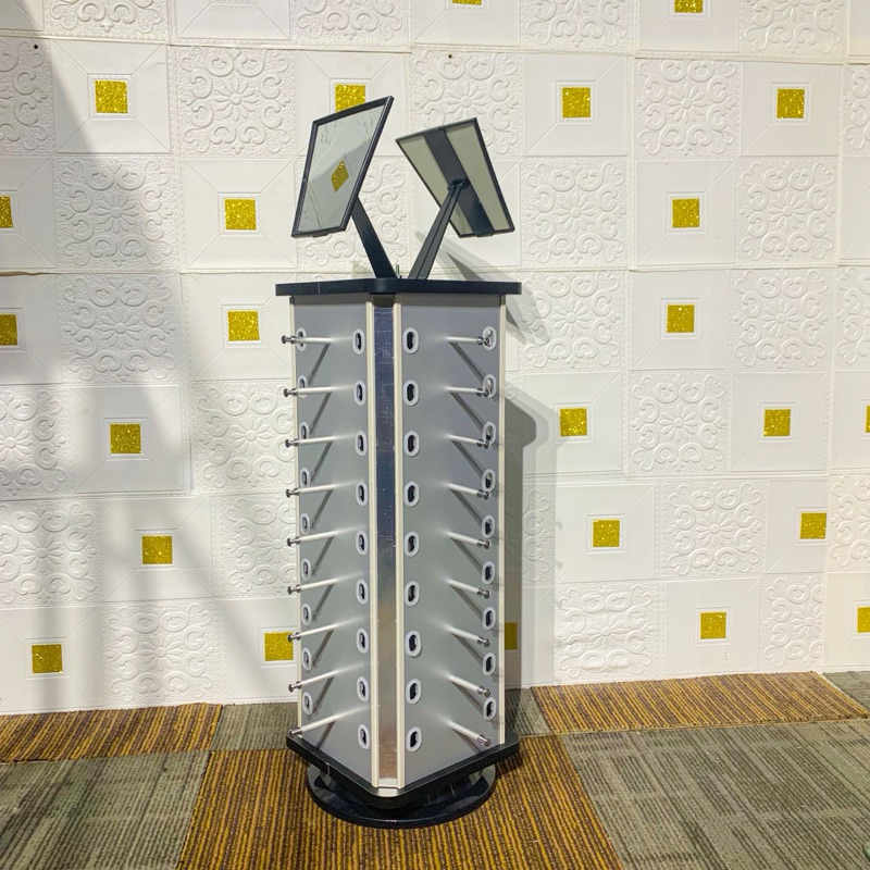 Stand Display Kaca Mata Rak Putar // Display Rak Kacamata Pajangan Kaca Mata Putar Meja // TEMPAT KA
