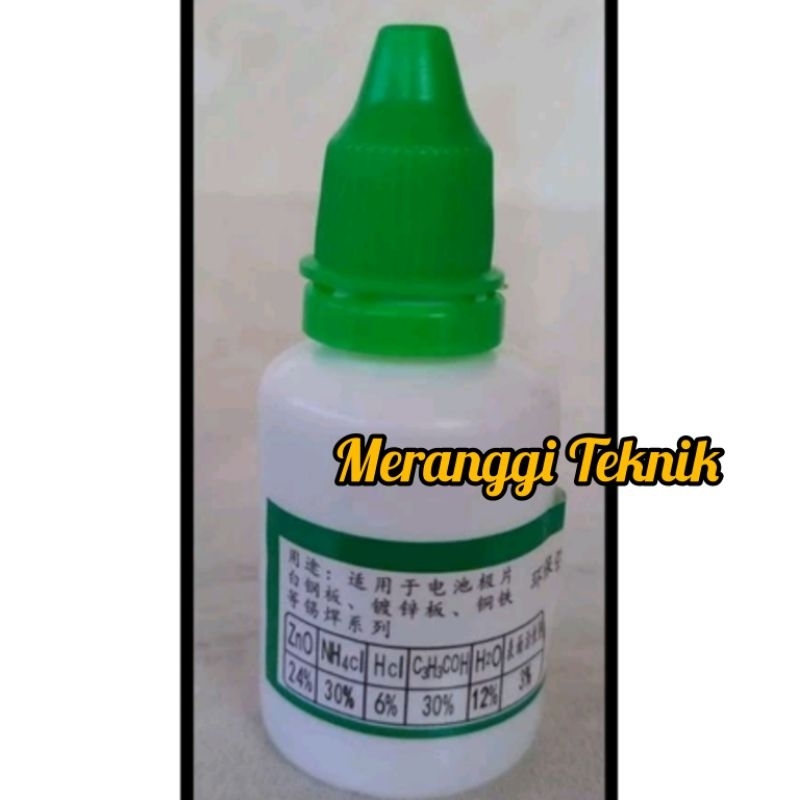 id4228 Fluks fluk stainless steel nikel tembaga perekat solder baterai