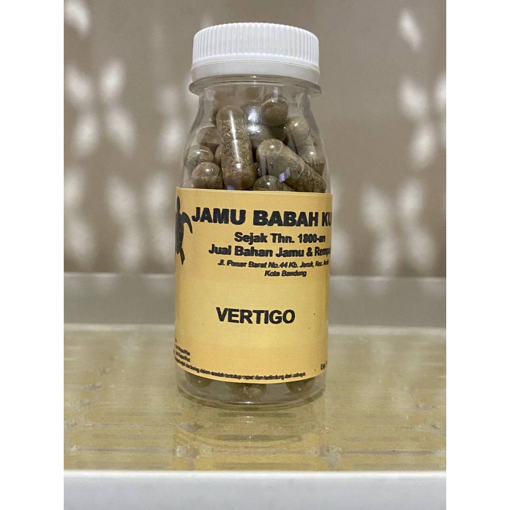 

Jamu Babah Kuya - Vertigo (50 Kapsul) Herbal