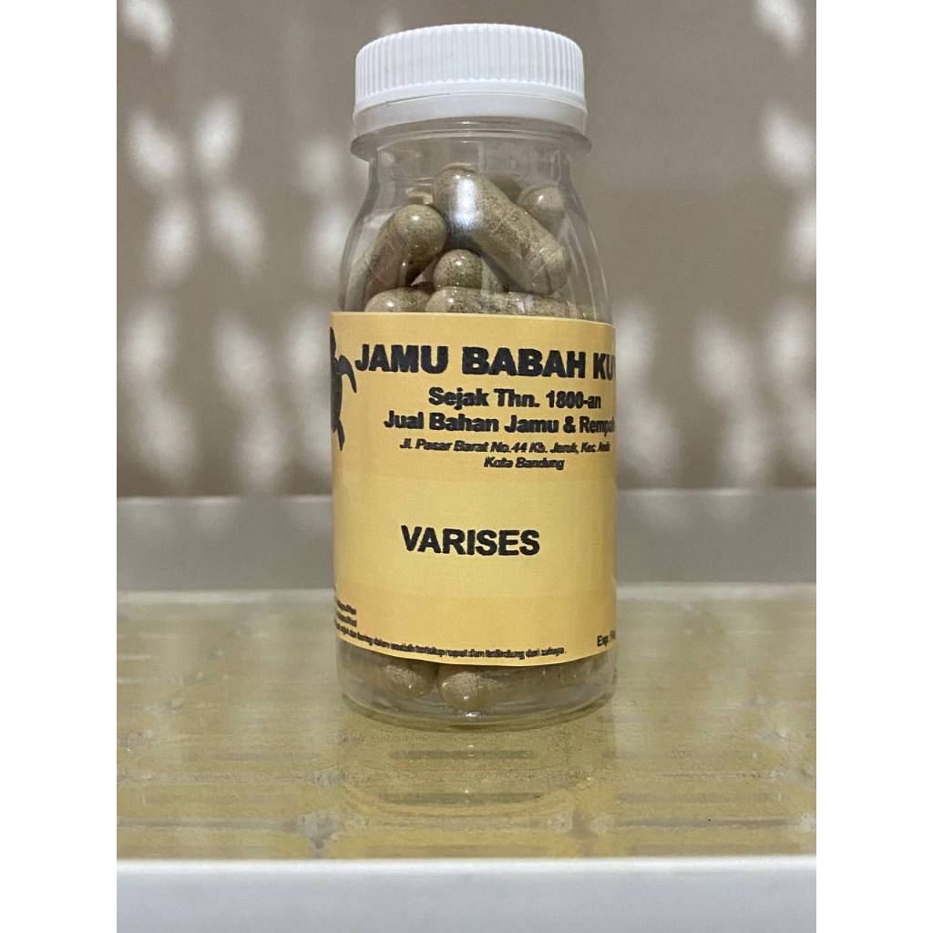 

Jamu Babah Kuya - Varises (50 Kapsul) Herbal