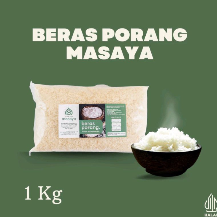 

Cepaat 1kg Beras Masaya Beras Porang Sirataki Konjac