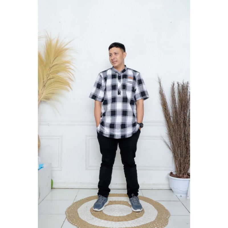 Koko Kurta bahan Flanel Premium